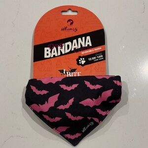 Whimsy by Doghaus Halloween Dog Bandanna - Bats